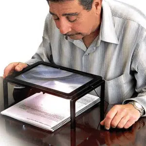 table magnifier
